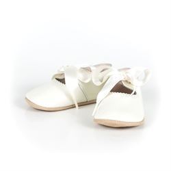 POMPOM begynder ballerina CHAROL OFFWHITE  
